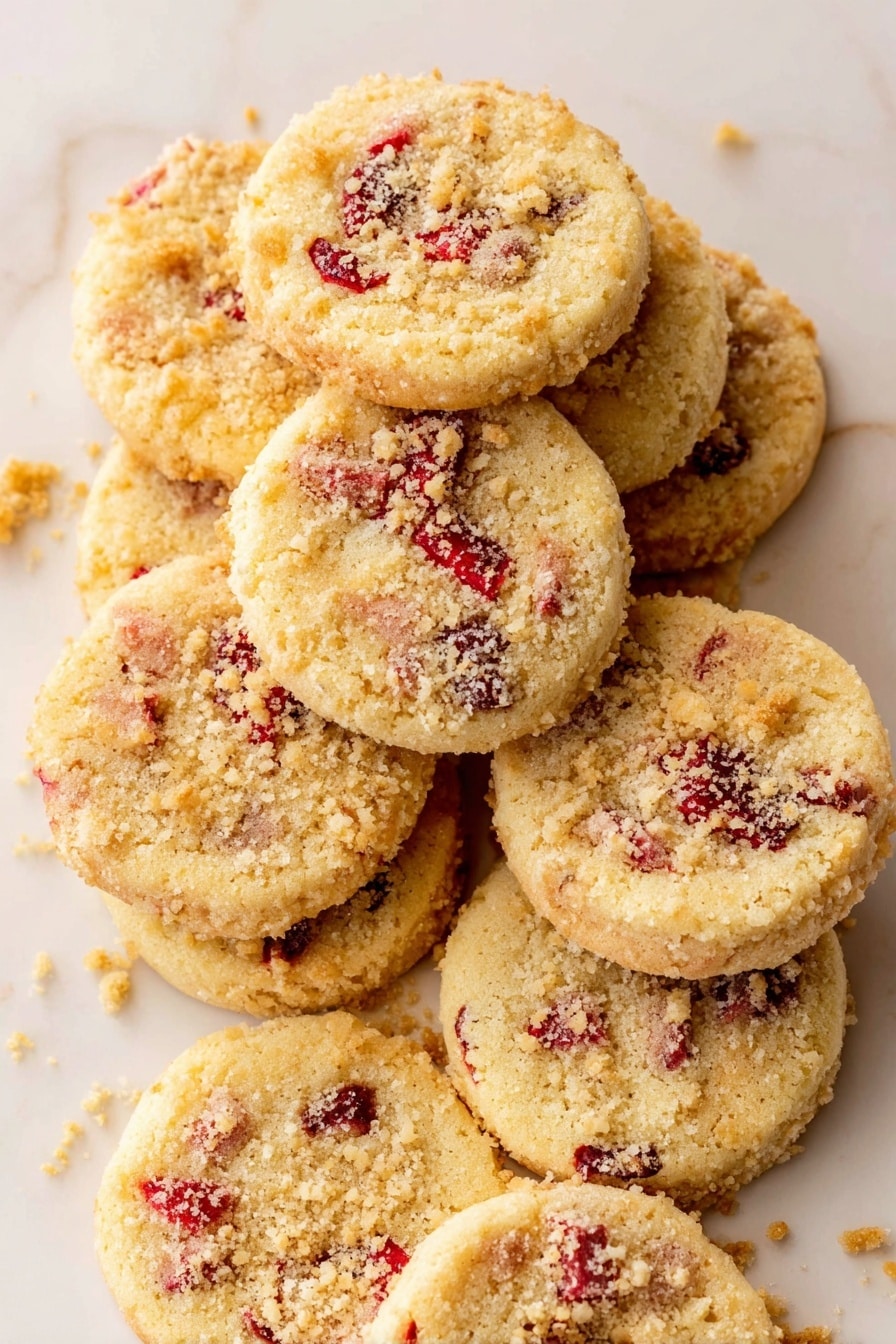 Strawberry Shortbread Cookies Recipe - Recipe Step