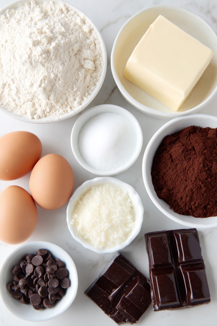 Chocolate Peppermint Cookies Recipe - Ingredients