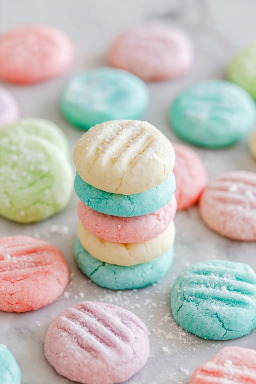 Cream Cheese Mint Cookies Recipe - Serving