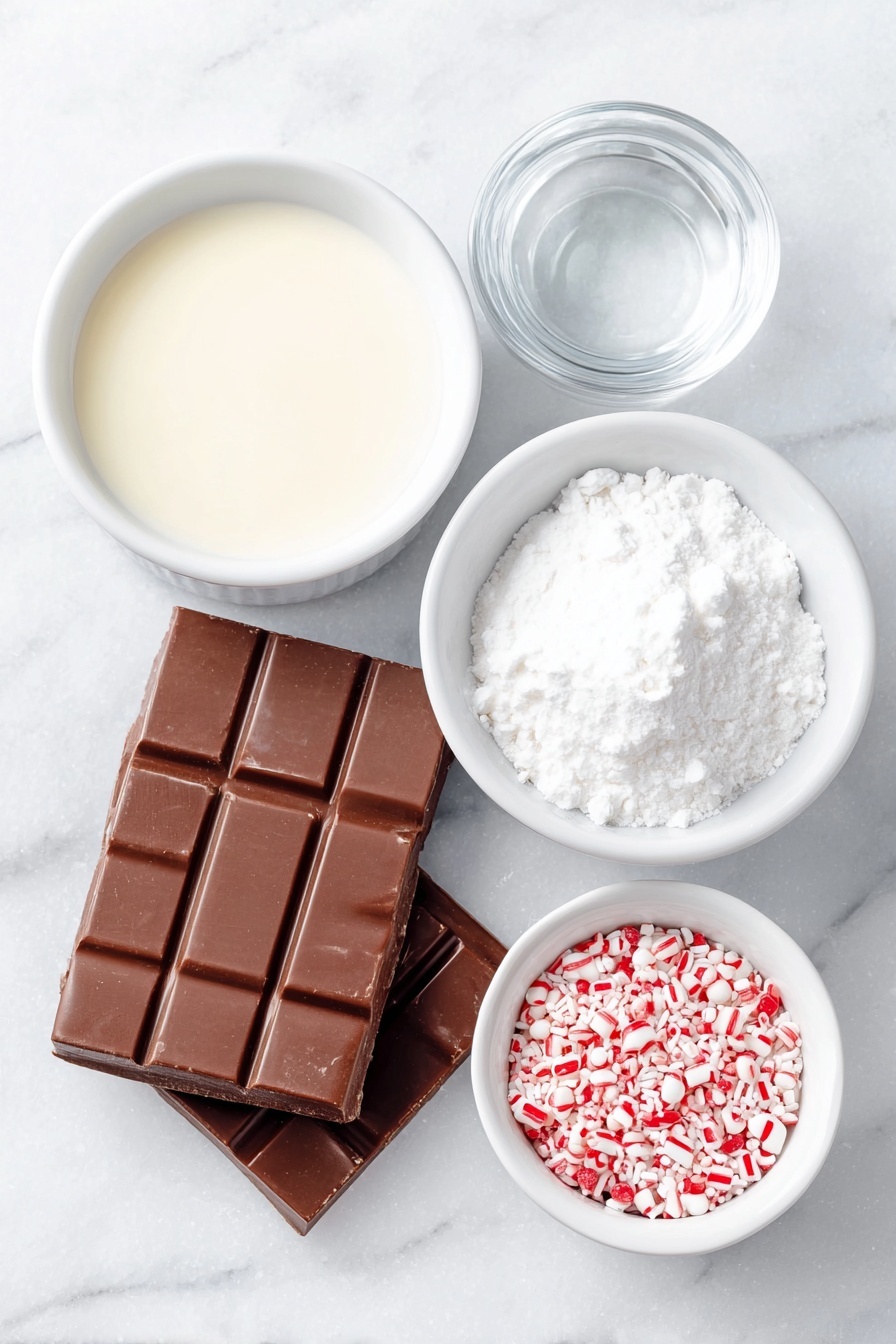 Homemade Peppermint Patties Recipe - Ingredients