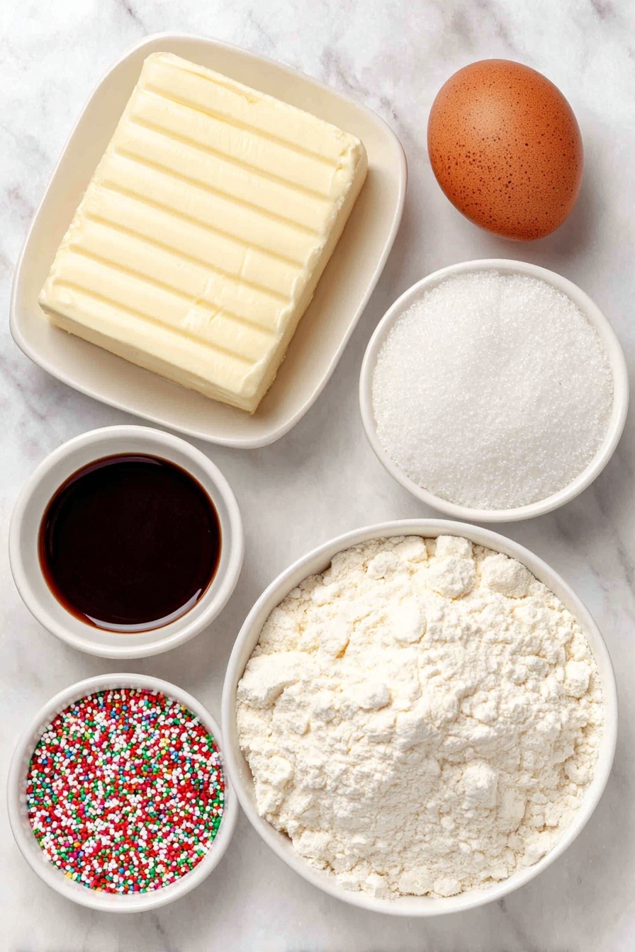 Sweet Cut-Out Sugar Cookies Recipe - Ingredients