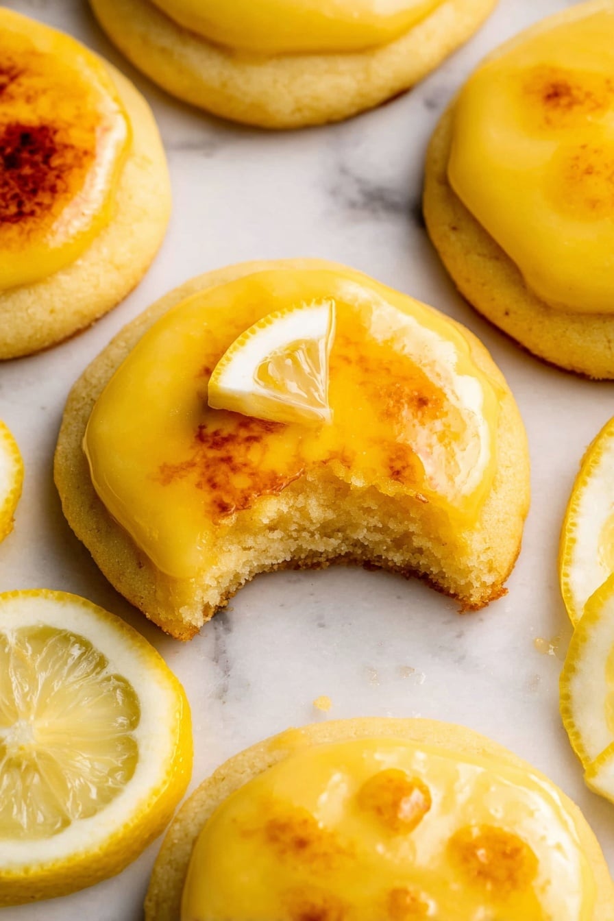 Lemon Crème Brûlée Cookies Recipe - Recipe Step