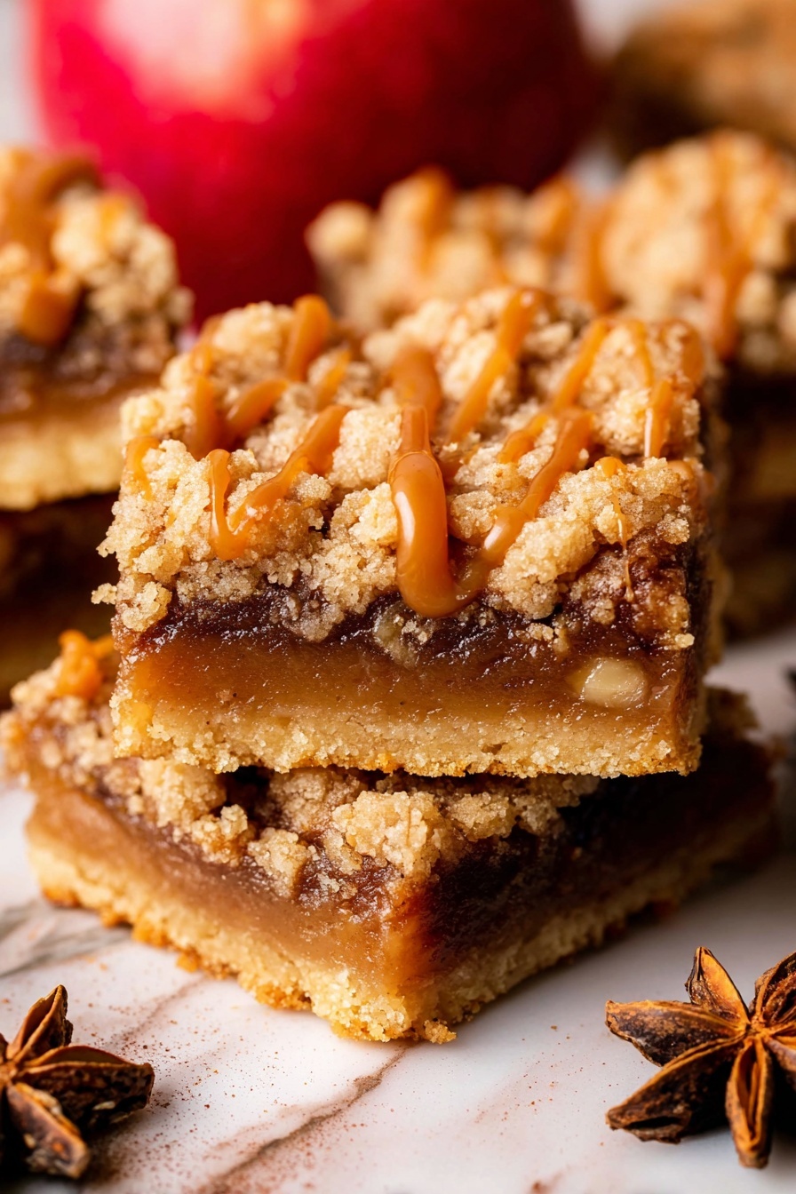 Apple Pie Bars with Salted Caramel Recipe - Recipe Step