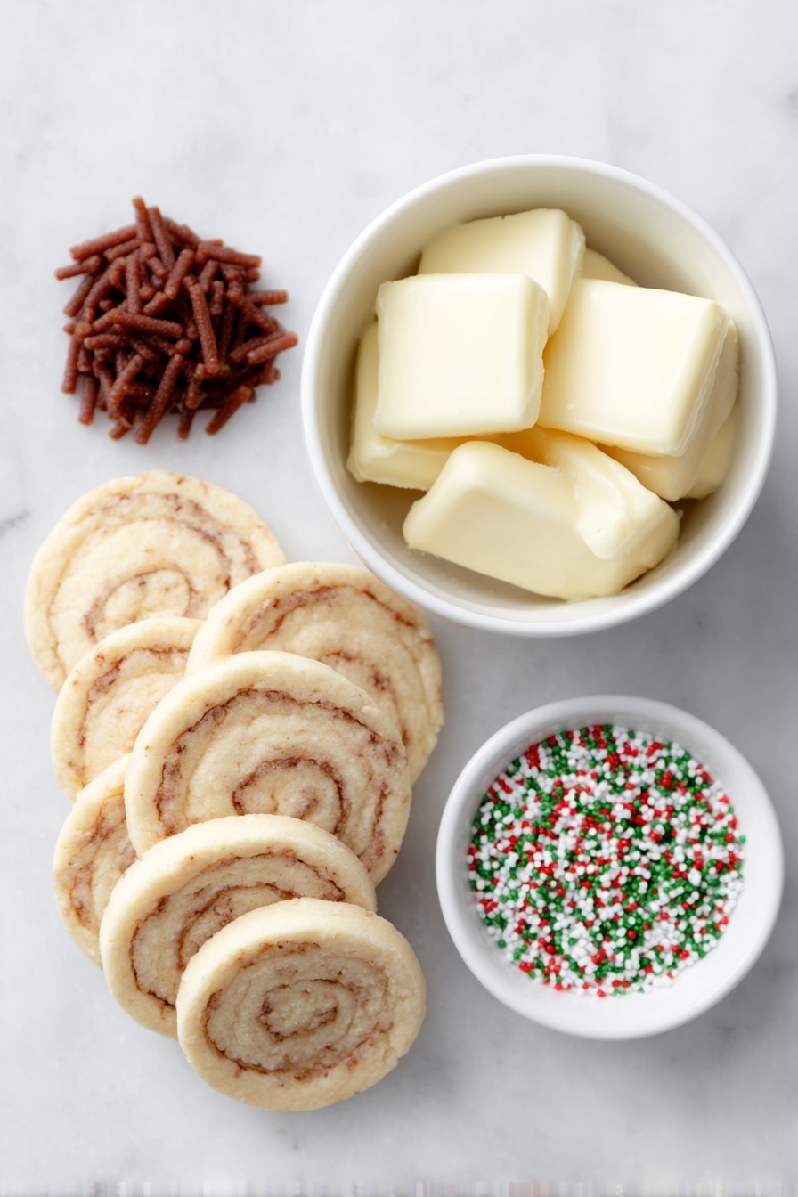 Christmas Wreath Cookies Recipe - Ingredients