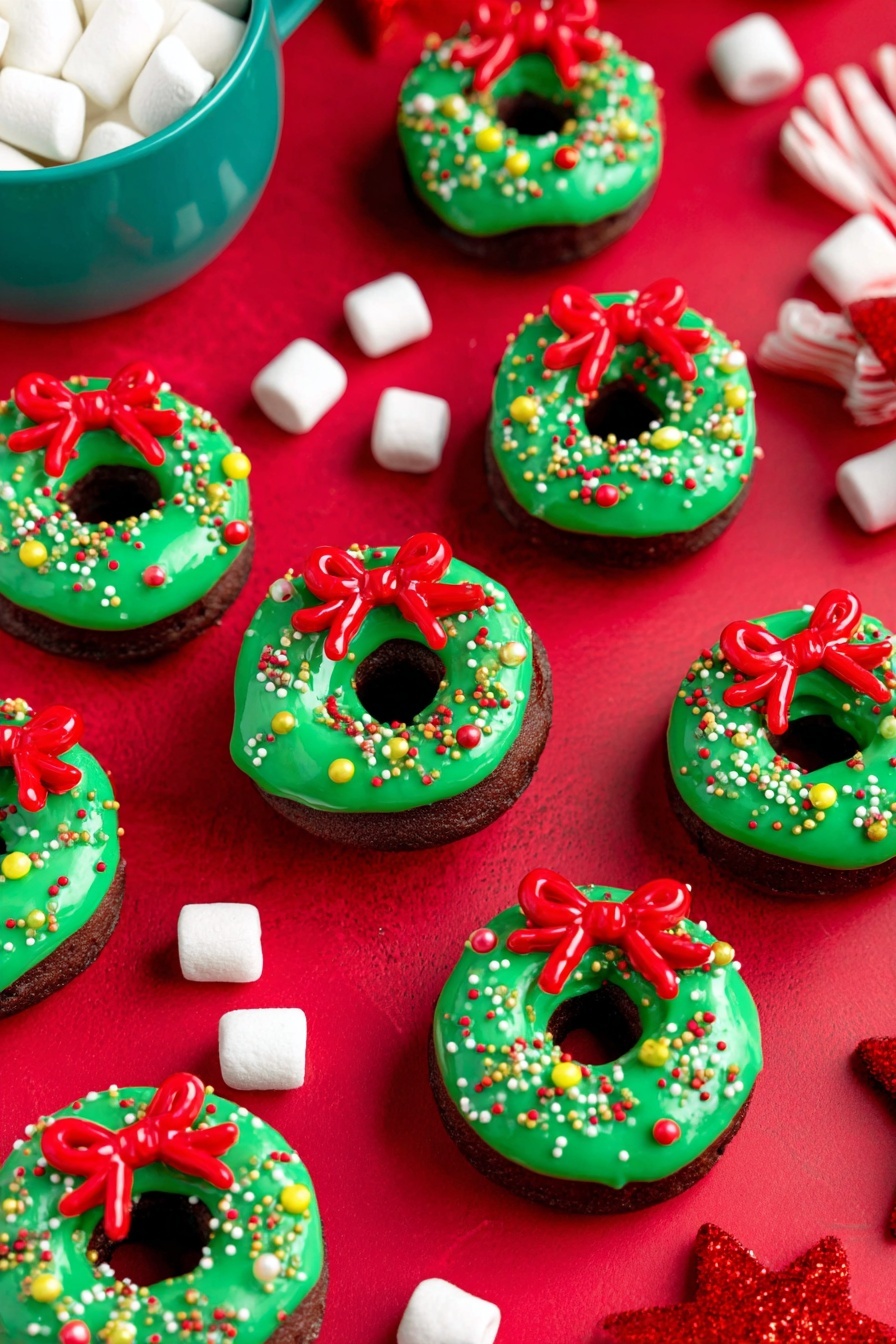 Christmas Wreath Cookies Recipe - Recipe Step