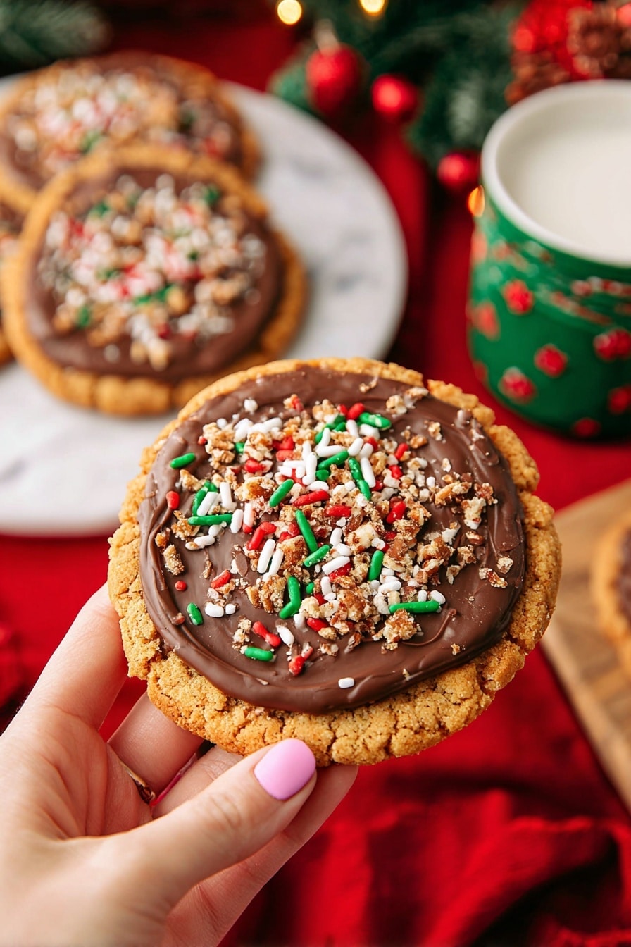 Christmas Crack Cookies with Toffee and Chocolate Recipe - Recipe Step