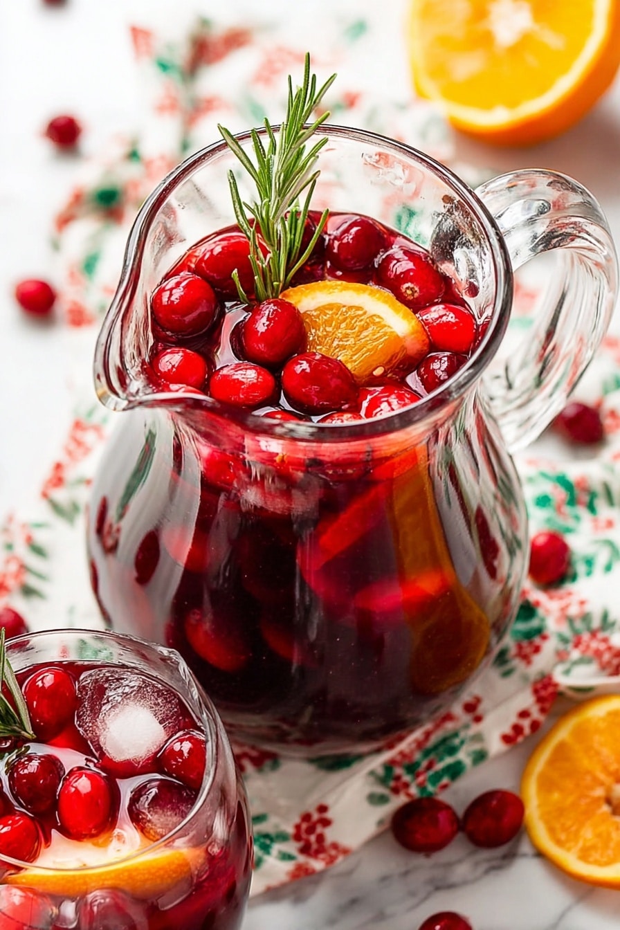Festive Christmas Sangria Recipe - Recipe Step