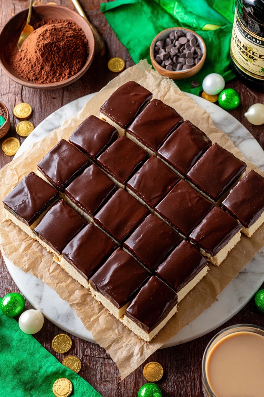 Irish Cream Frosted Brownies Recipe - Recipe Step