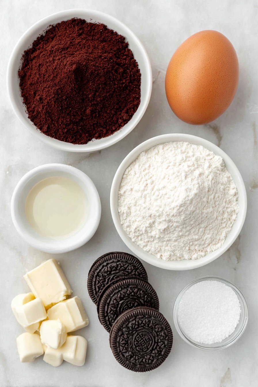 Oreo Chocolate Cookie Recipe - Ingredients