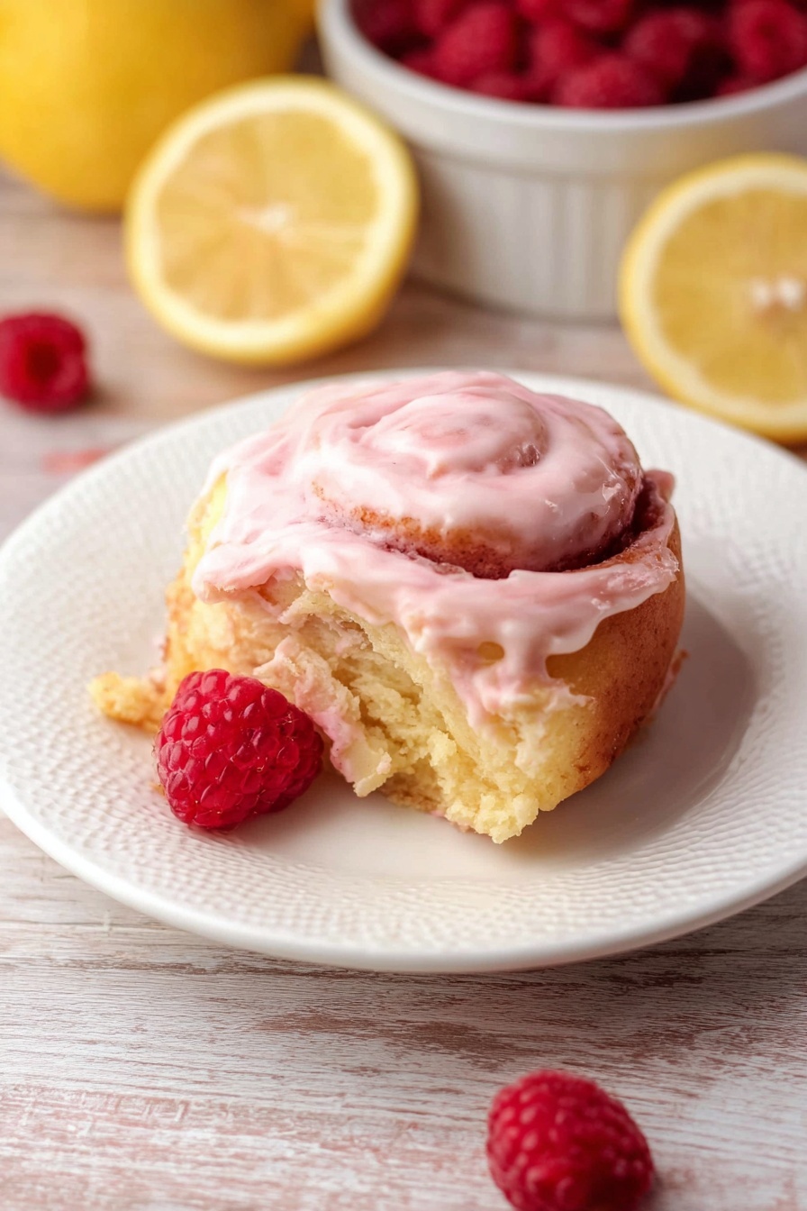 Lemon Raspberry Rolls with Cream Cheese Frosting Recipe - Recipe Step
