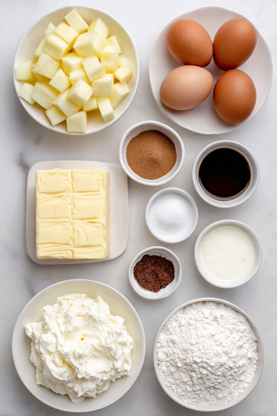 Apple Gooey Butter Cake Recipe - Ingredients