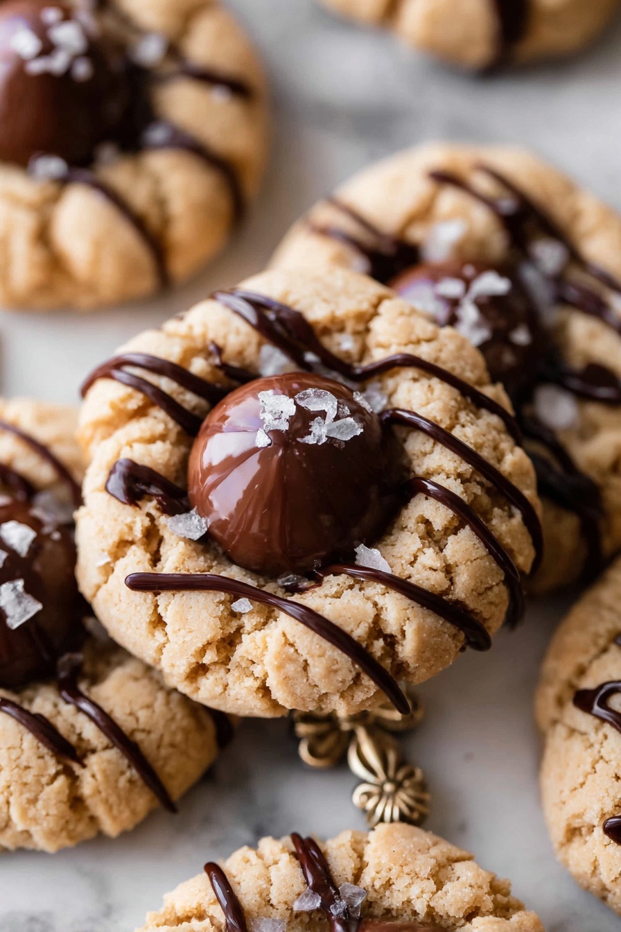 Chocolate Peanut Butter Crinkle Cookies Recipe - Recipe Step