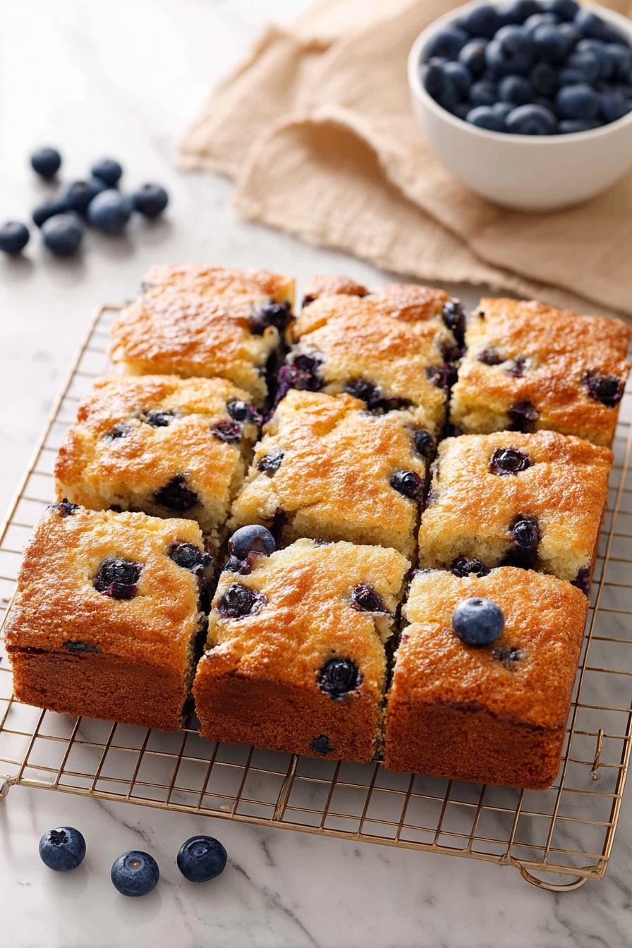 Blueberry Biscuits with Honey Butter Recipe - Serving