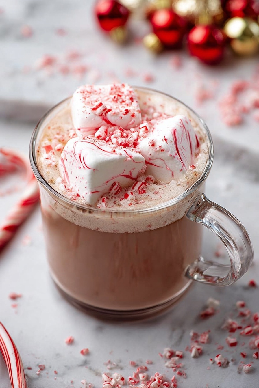 Peppermint Marshmallow Squares Recipe - Serving