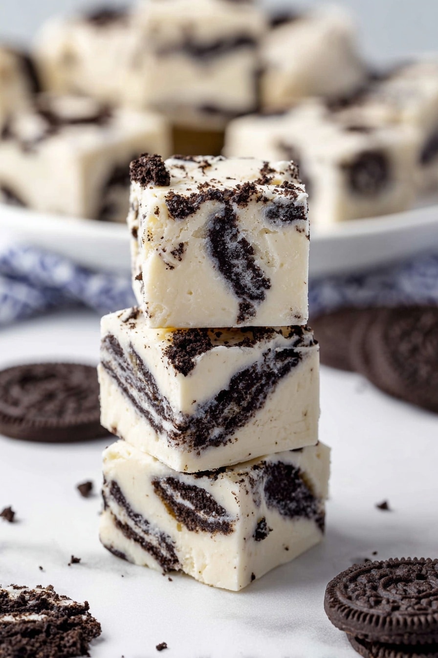 Oreo Fudge Recipe with 3 Ingredients Recipe - Recipe Step