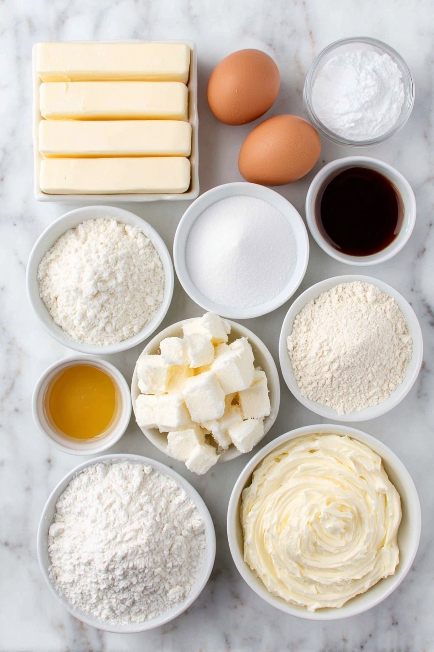 Christmas Shortbread Cookies Recipe - Ingredients