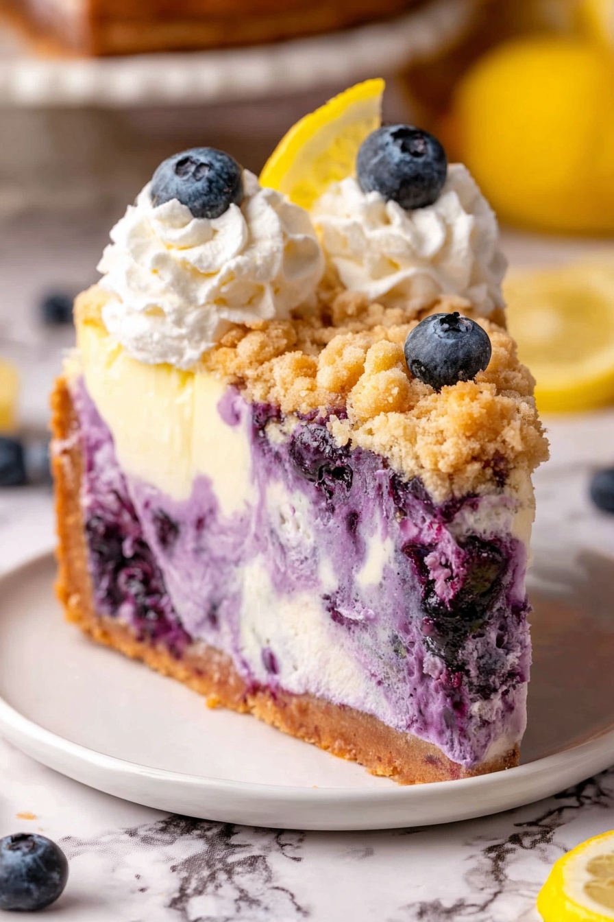 Lemon Blueberry Cheesecake Surprise Recipe - Recipe Step