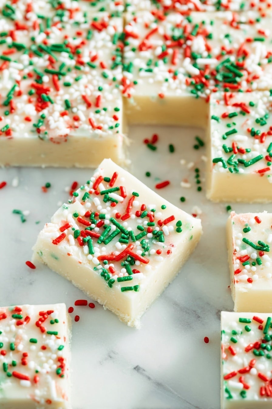 Christmas Sugar Cookie Fudge Recipe - Recipe Step