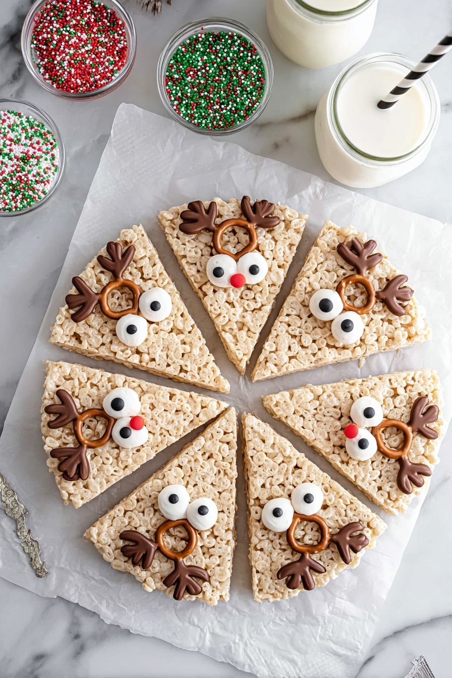 Reindeer Rice Krispie Treats Recipe - Recipe Step