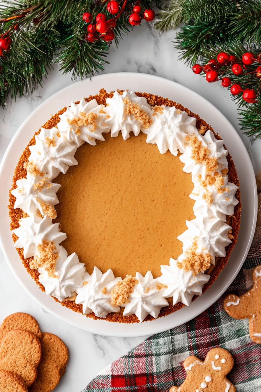 Gingerbread Cheesecake Recipe - Recipe Step