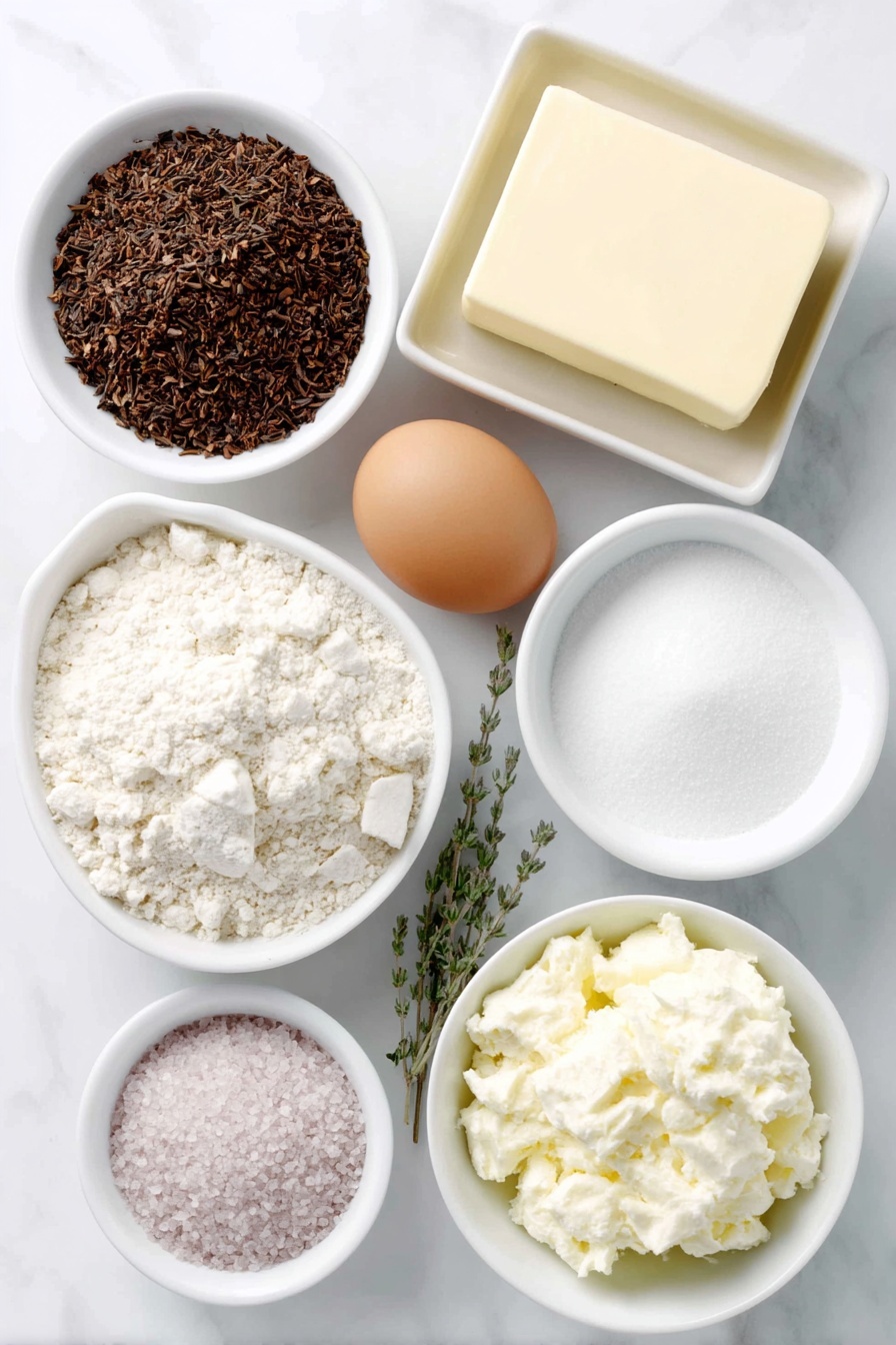 London Fog Earl Grey Cookies Recipe - Ingredients