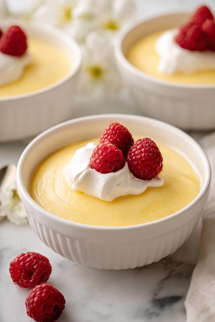Homemade Vanilla Pudding Recipe - Serving