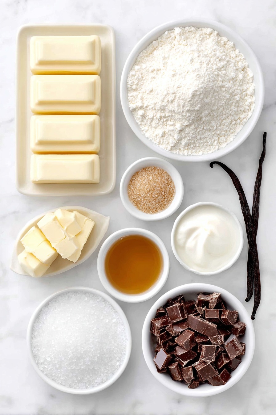 Decadent Millionaire Shortbread Bars Recipe - Ingredients