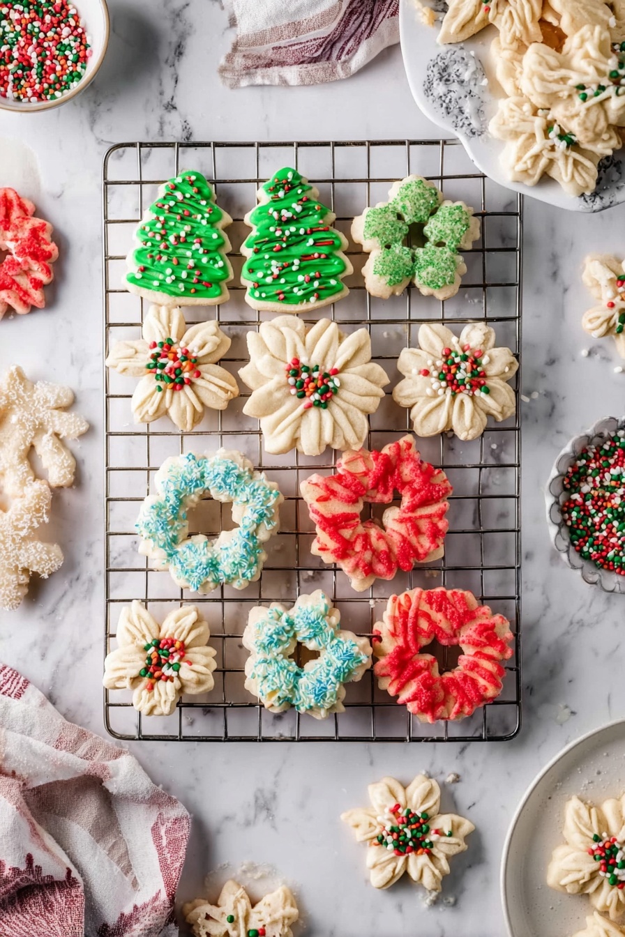 Spritz Cookies Recipe - Serving