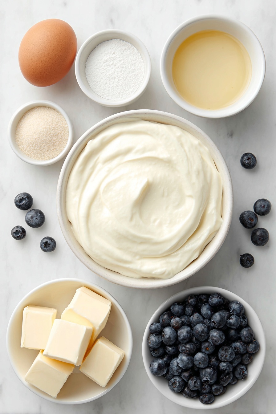 Healthy Fluffy Greek Yogurt Pancakes Recipe - Ingredients