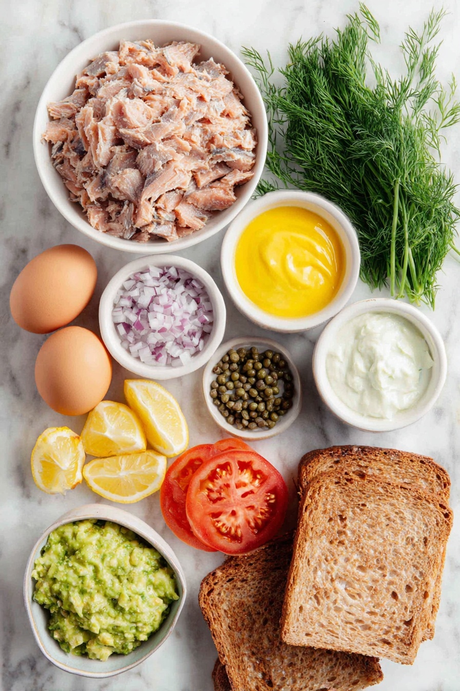 Spicy Tuna Salad Sandwich Recipe - Ingredients