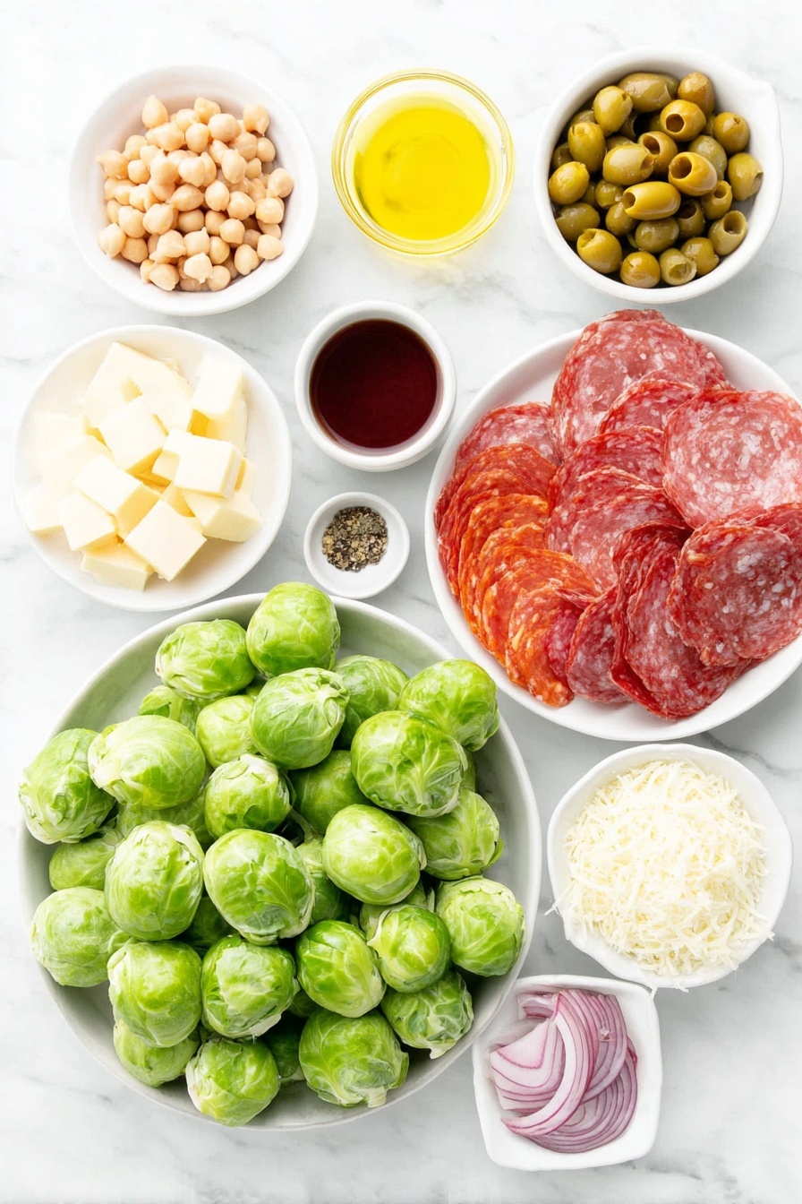 Italian Brussels Sprouts Salad Recipe - Ingredients
