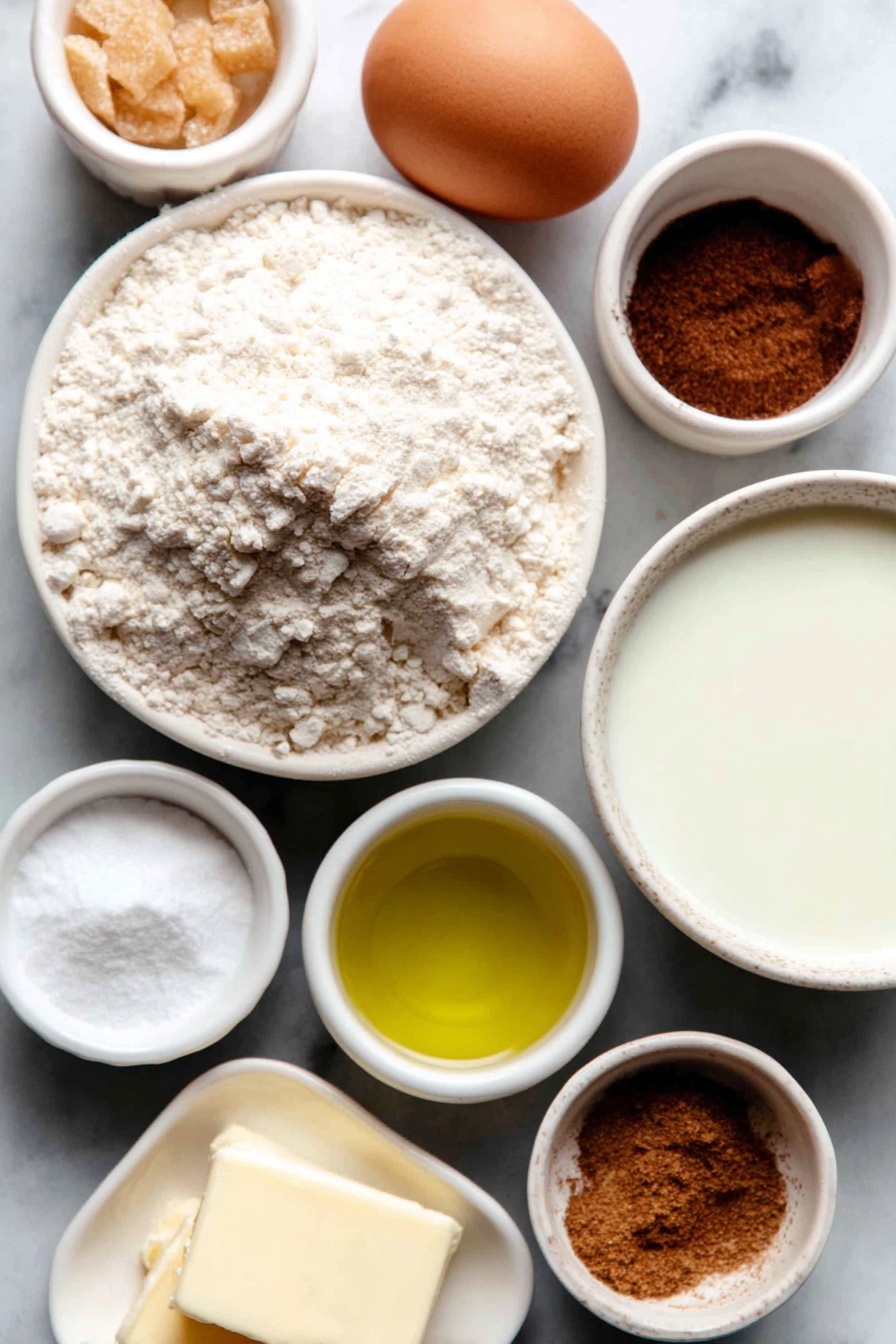 Oven Baked Cinnamon Sugar Donuts Recipe - Ingredients