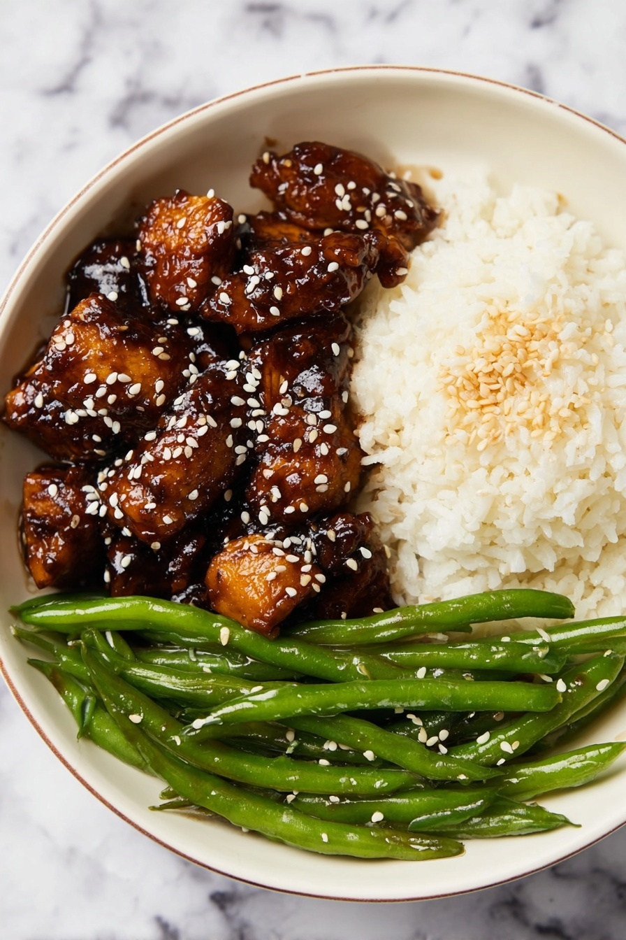 Healthy Sesame Chicken Stir-Fry Recipe - Serving