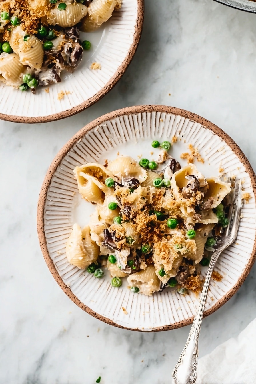 Healthy Tuna Noodle Casserole Recipe - Serving