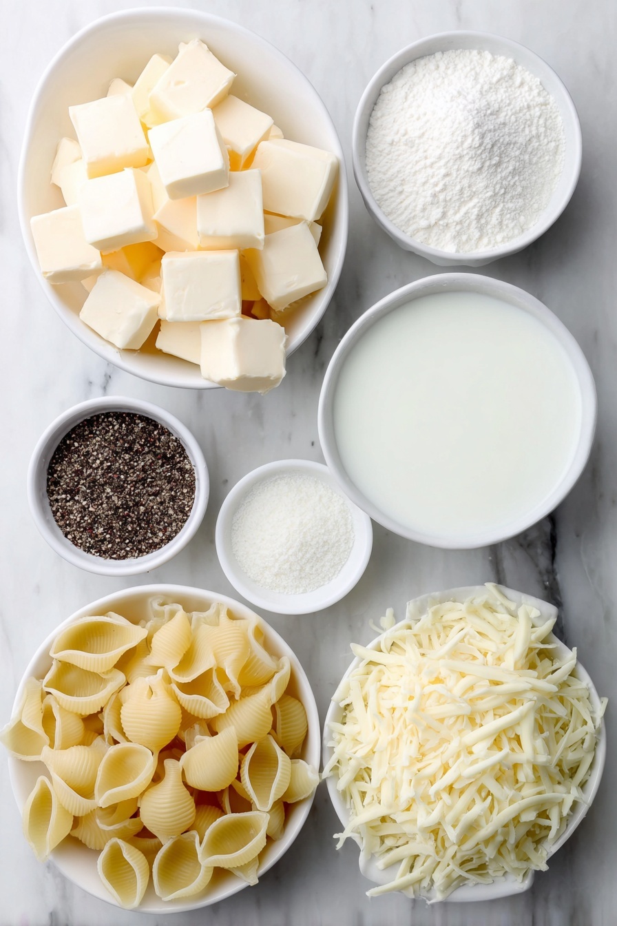 Easy Homemade Stove Top Mac and Cheese Recipe - Ingredients