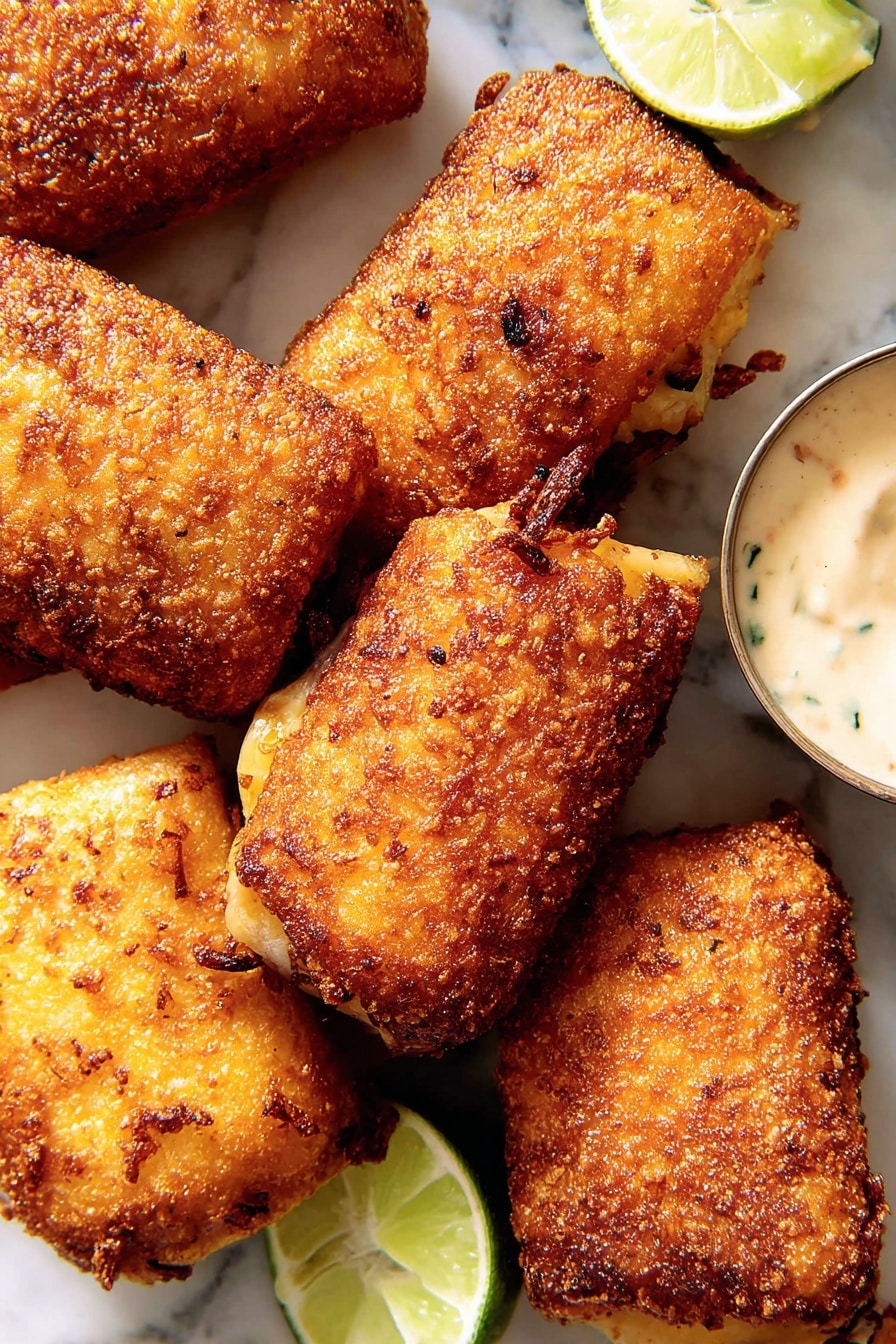 Cheesy Grilled Burritos with Mexican Rice Recipe - Serving