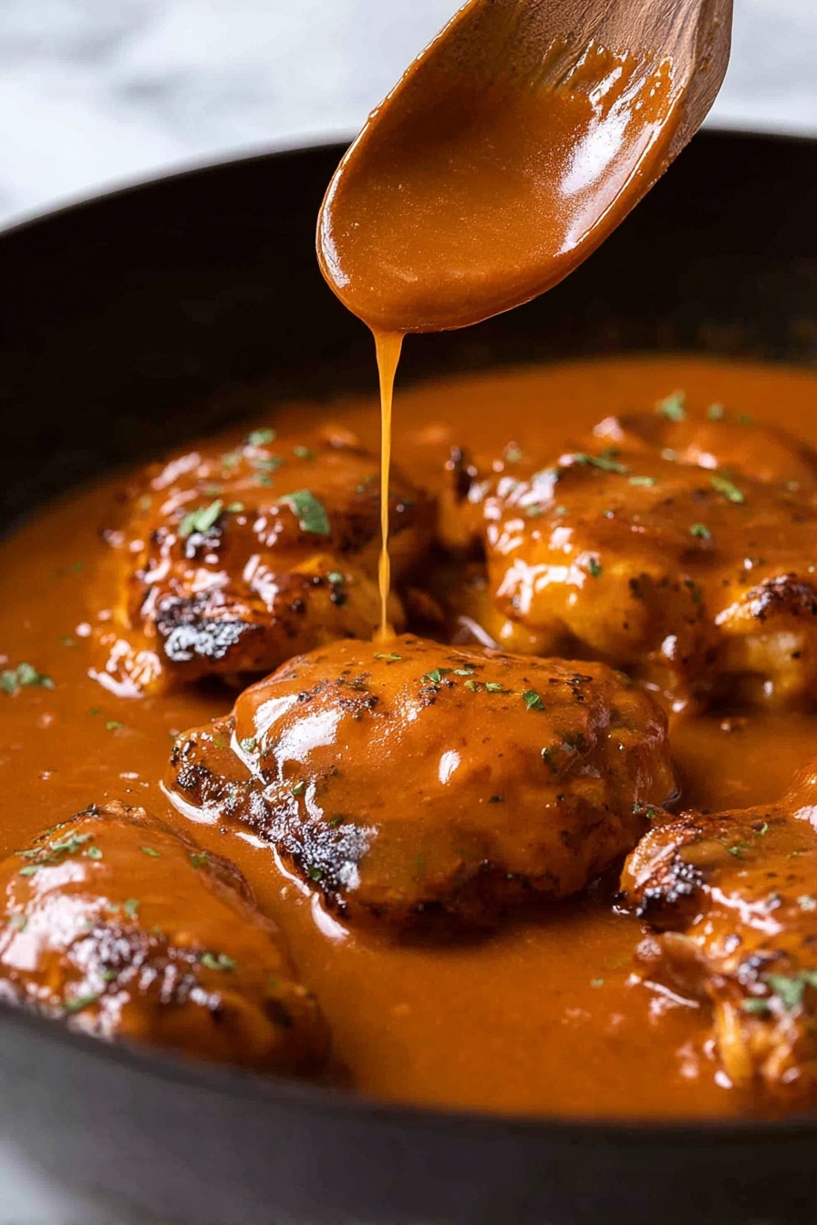 Sticky Pan-Glazed Chicken Thighs Recipe - Recipe Step