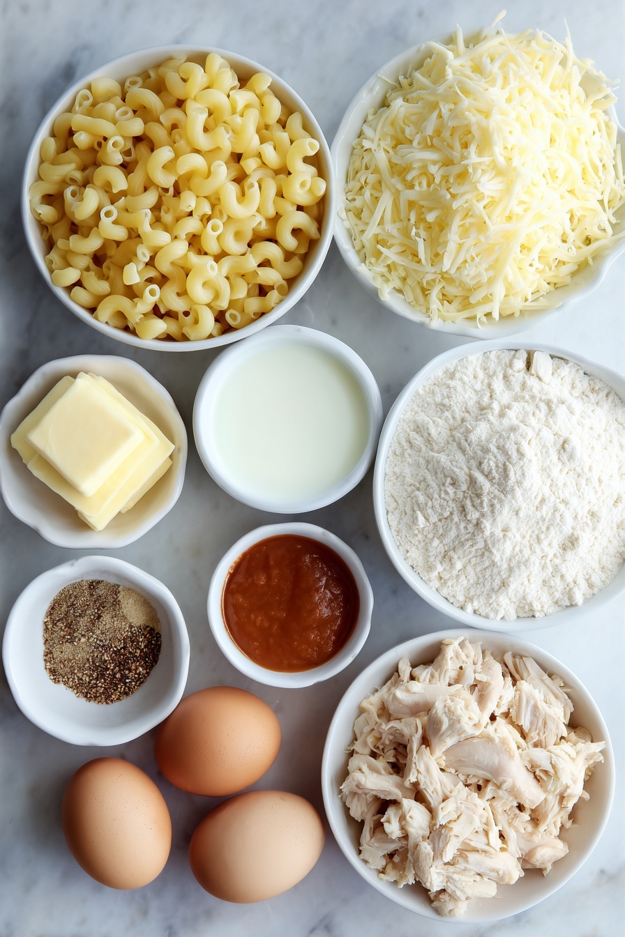 Buffalo Chicken Mac and Cheese Recipe - Ingredients