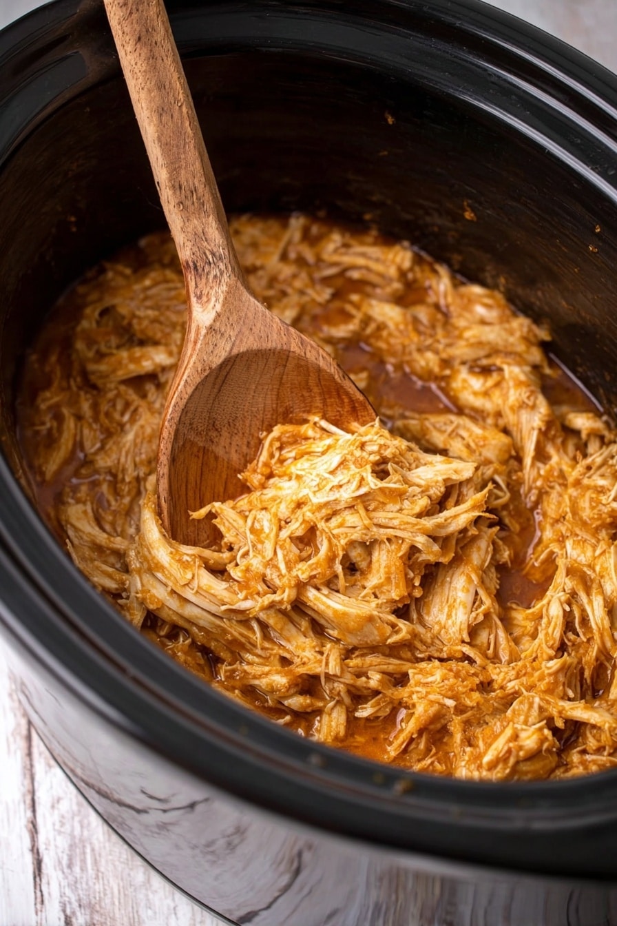 Easy Crock Pot Buffalo Chicken Recipe - Recipe Step
