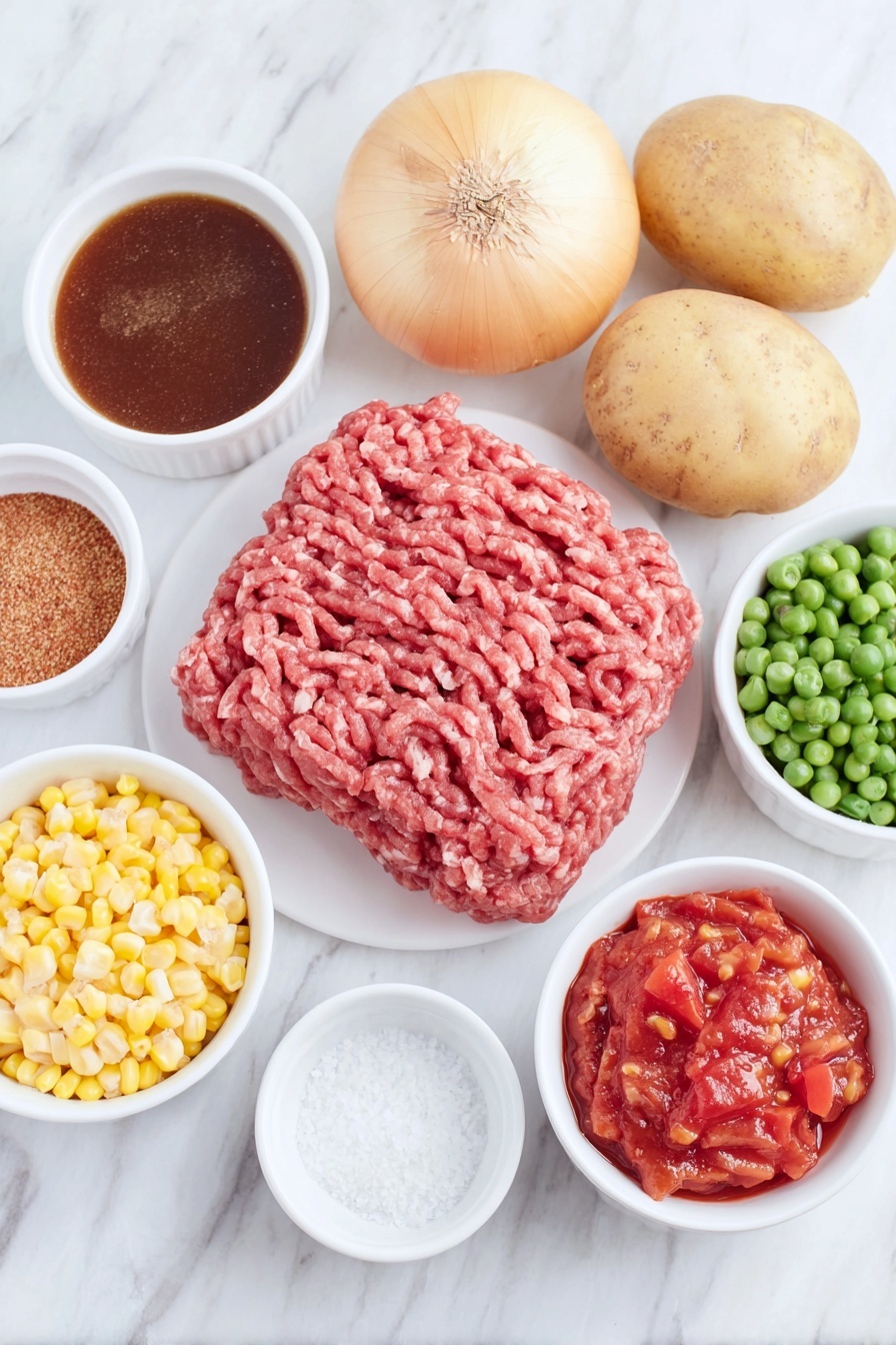 Easy Crock Pot Vegetable Beef Soup Recipe - Ingredients