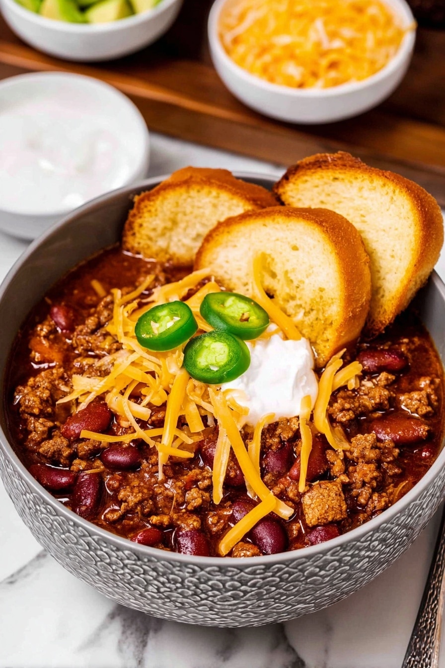 Bloody Mary Chili Recipe - Serving