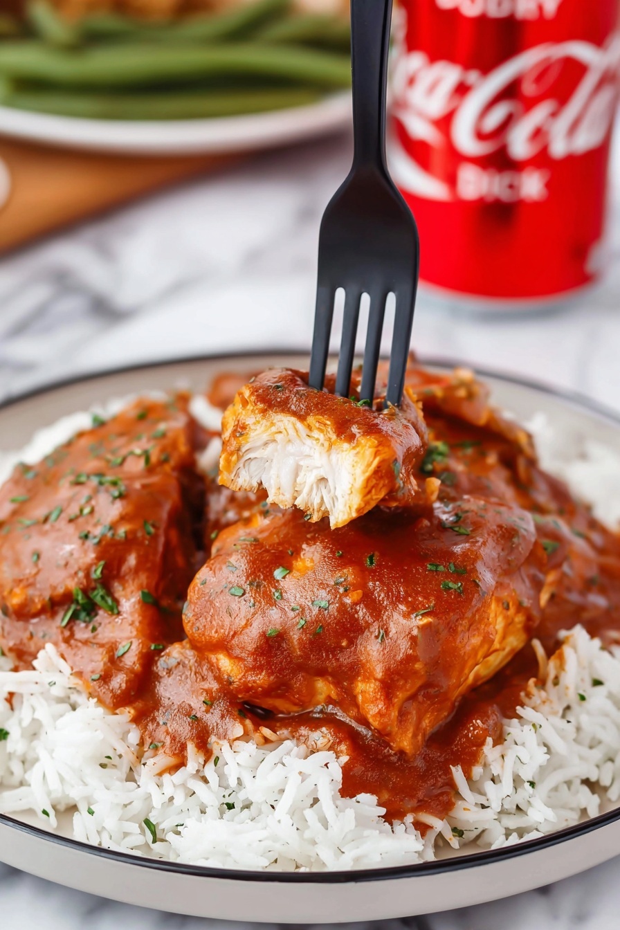 Diet Coke Chicken Recipe - Serving