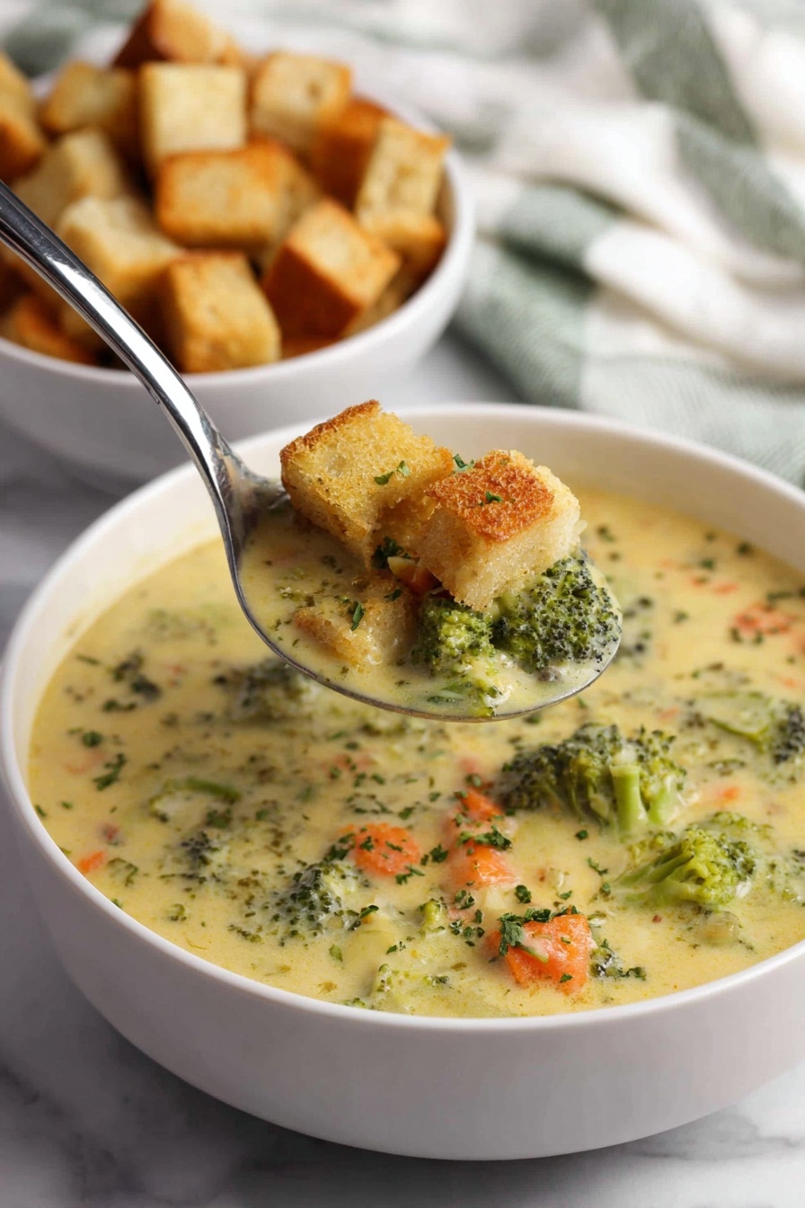 Smoked Gouda Broccoli Soup Recipe - Recipe Step