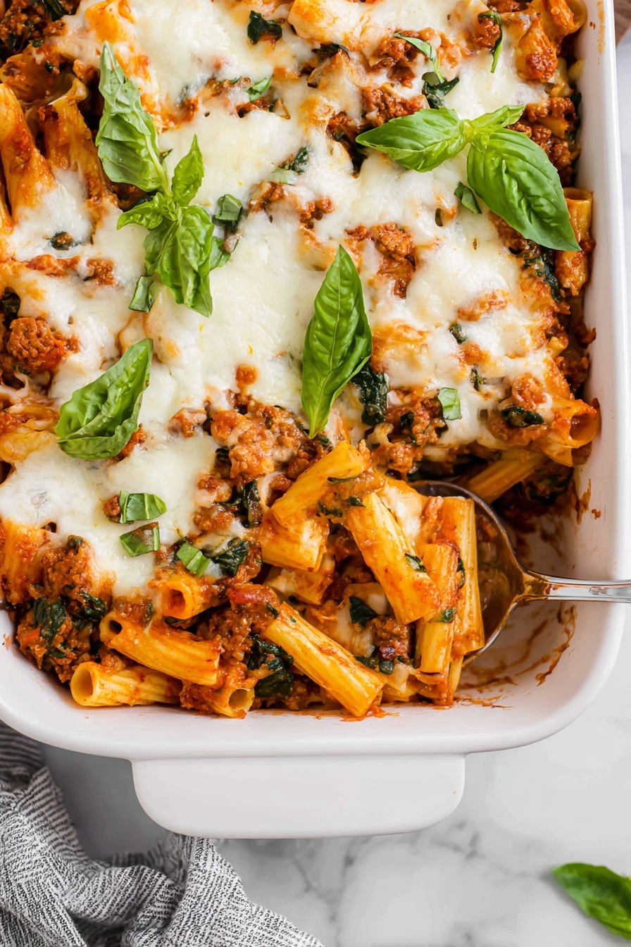 Healthy Baked Ziti with Turkey Sausage Recipe - Recipe Step