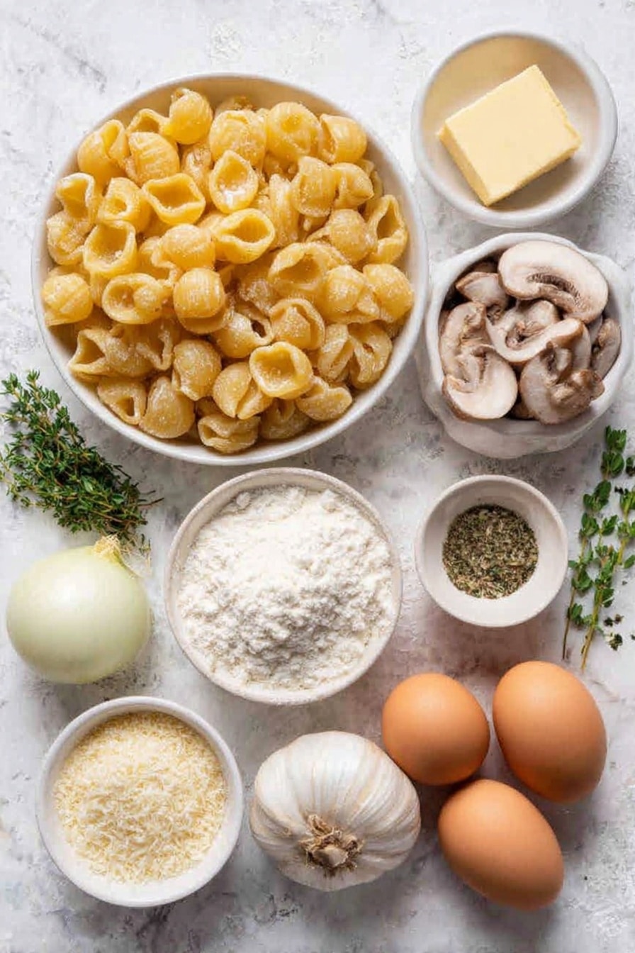 Healthy Tuna Noodle Casserole Recipe - Ingredients