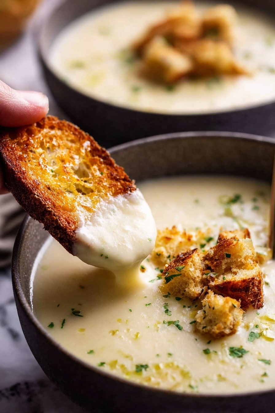 Creamy Celeriac Soup Recipe - Serving