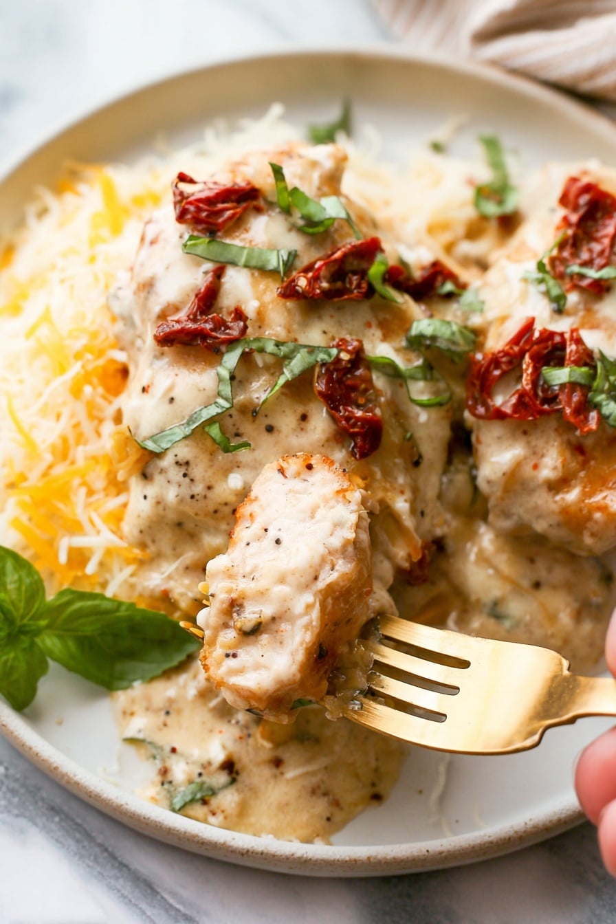 Crockpot Sun-Dried Tomato Chicken Recipe - Recipe Step