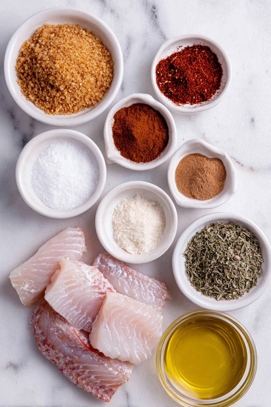 Jamaican Jerk Fish Recipe - Ingredients