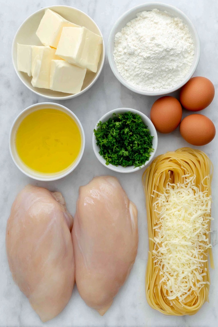 Creamy Lemon Chicken with Parmesan Recipe - Ingredients