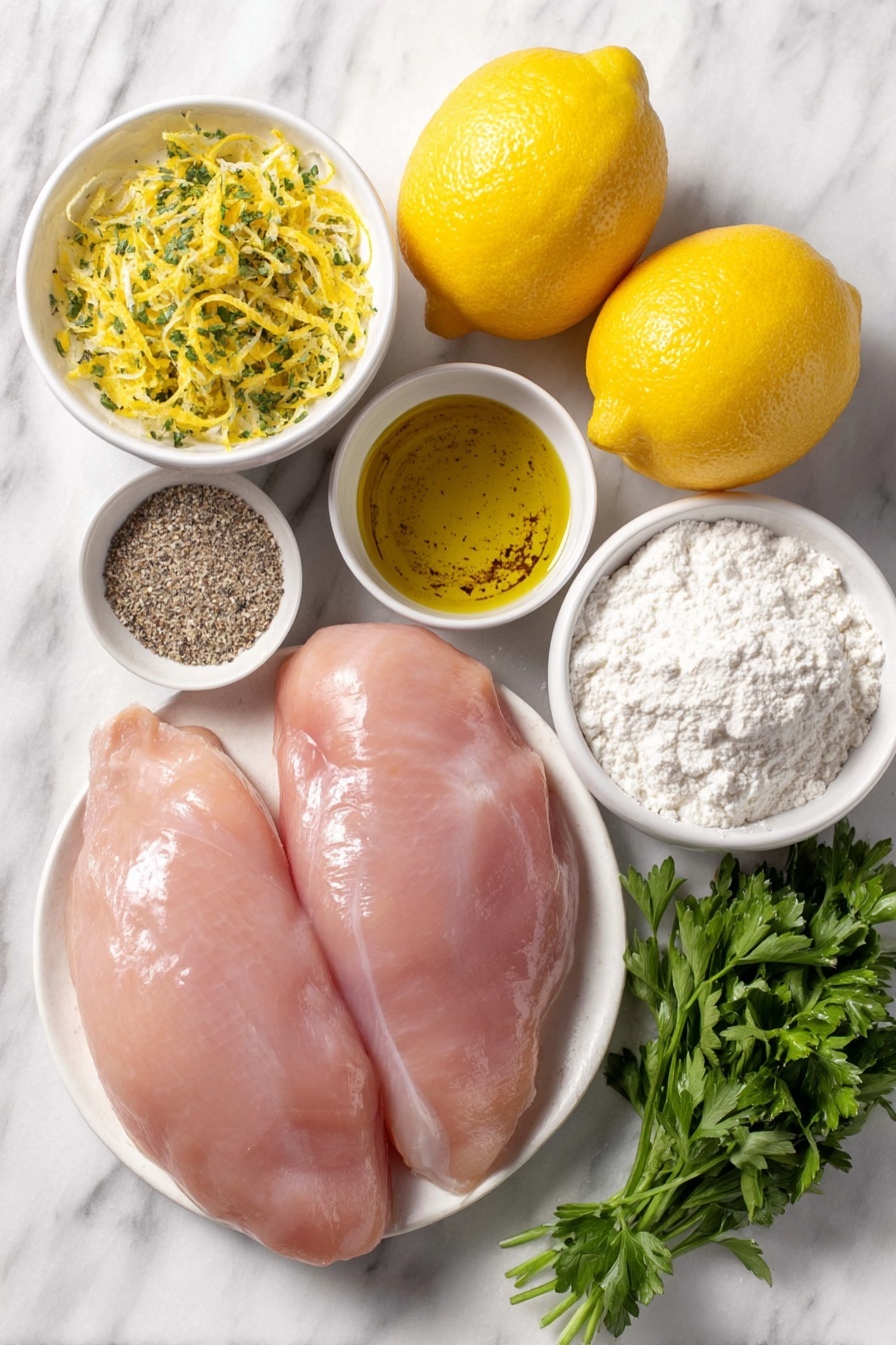 Lemon Pepper Chicken Skillet Recipe - Ingredients